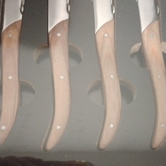 Legnoart set of four sirloin steak knives - Picture 5 of 7